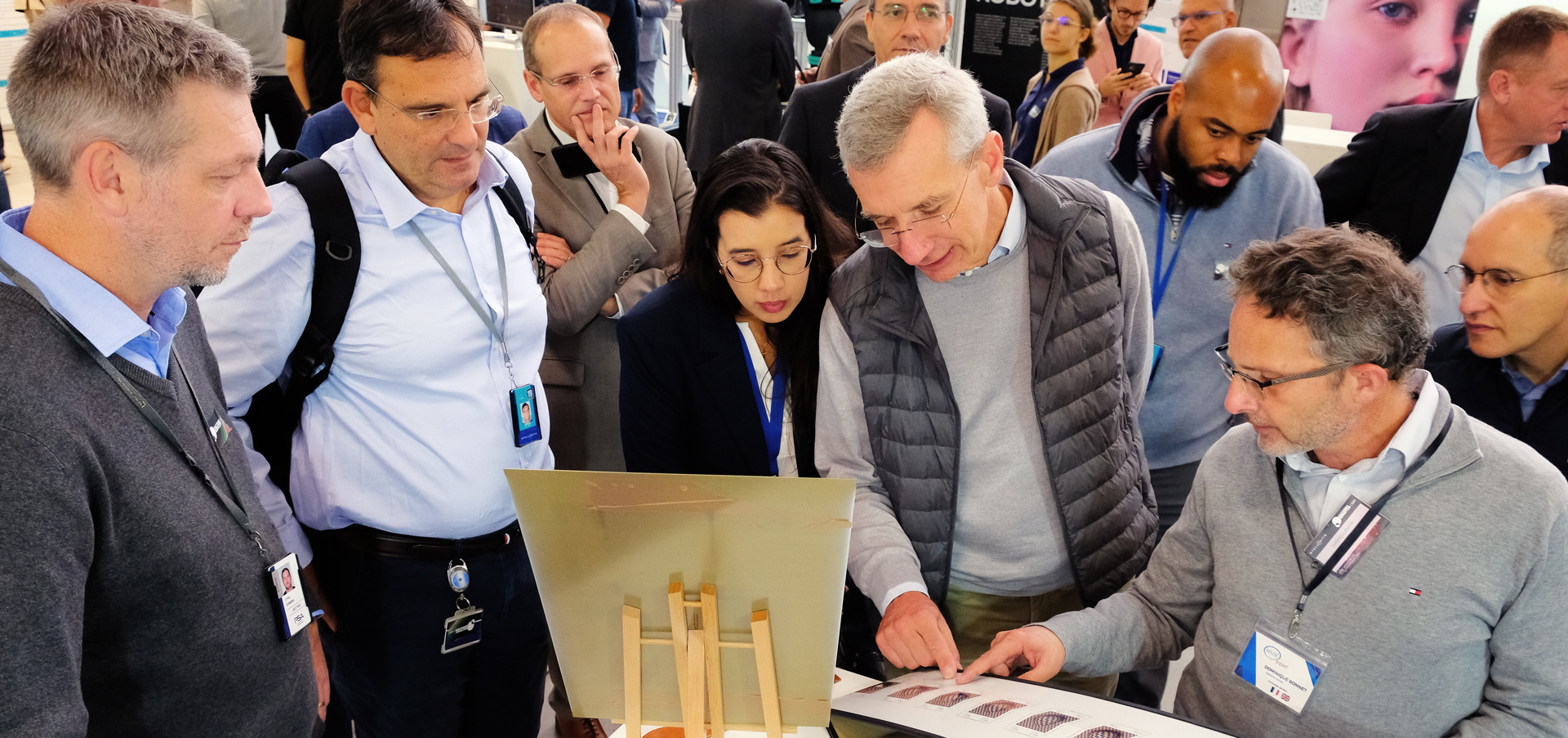 Stellantis Executives Visit Factory Booster Day Booths Paint innovation